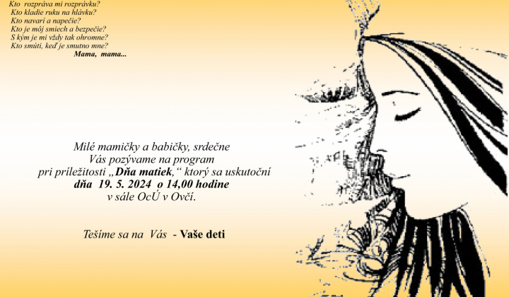 1. fotografia fotogalérie Deň matiek 2024 - foto