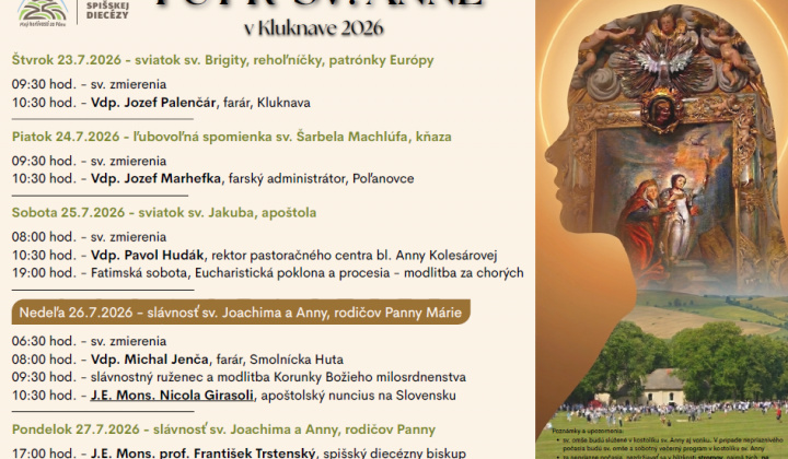 Fotka - Púť k sv. Anne 2026
